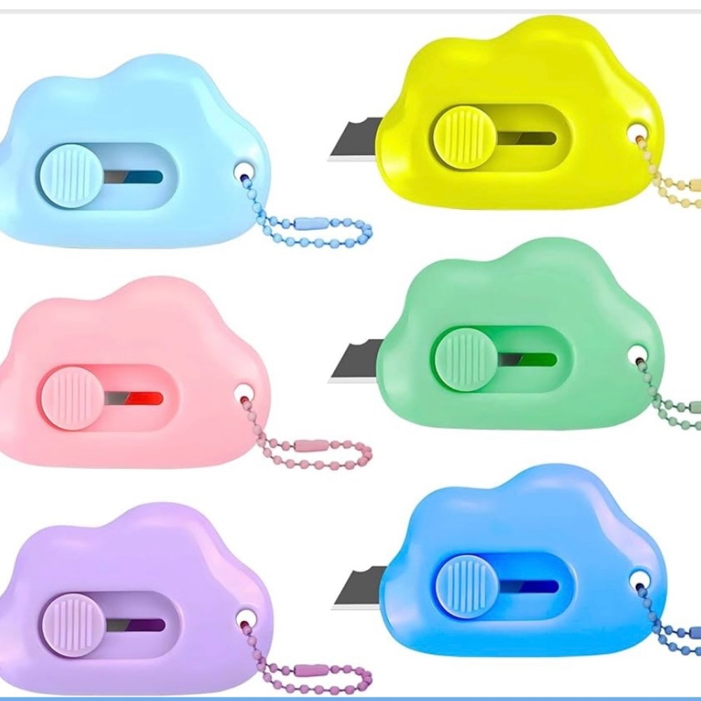 Choice of One Colorful Retractable Box Cutter